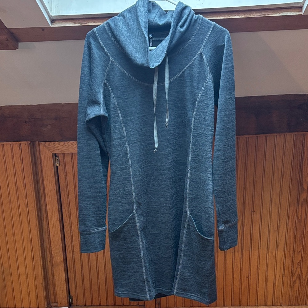 Kuhl Charcoal Cowl Neck Dress